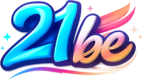 21 be নীল লোগো